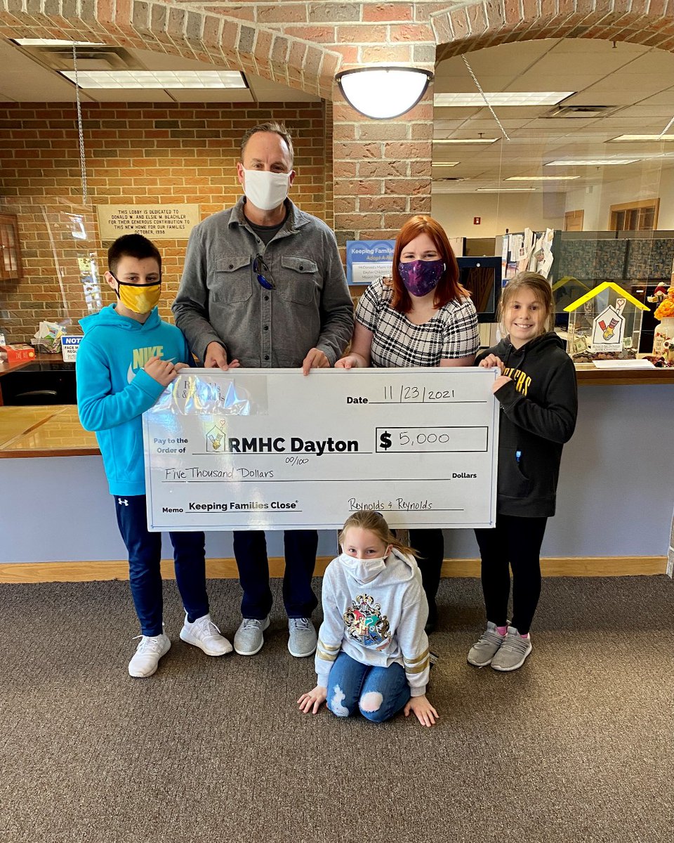 Reynolds and Reynolds <a href="/ReyReyTweets/">Reynolds and Reynolds</a>'s been a long-time supporter through our Pantry Partner and Hot Meal Provider programs. They called us recently to say they had a special surprise for us for Thanksgiving. We are overwhelmed by their generosity!  Thank you so much!