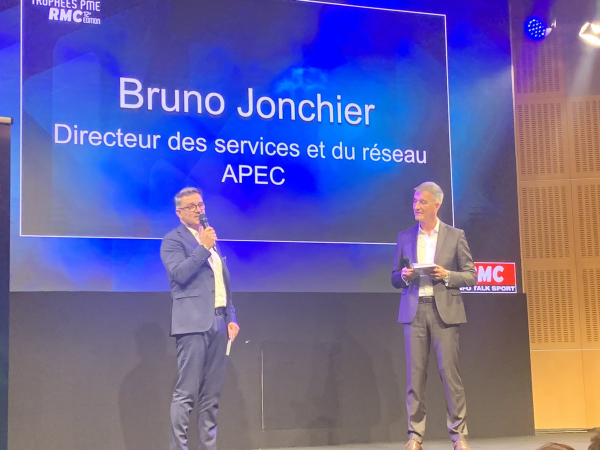 BrunoJonchier's tweet photo. [Trophée PME RMC 🏆]
Ce soir remise du prix de la #PME créative à #WaterConnect lors de la soirée des @TropheesPmeRMC en @iledefrance à @chateauform à #Paris  @Apecfr @Apec_IDF https://t.co/uhnbS6Cy6C