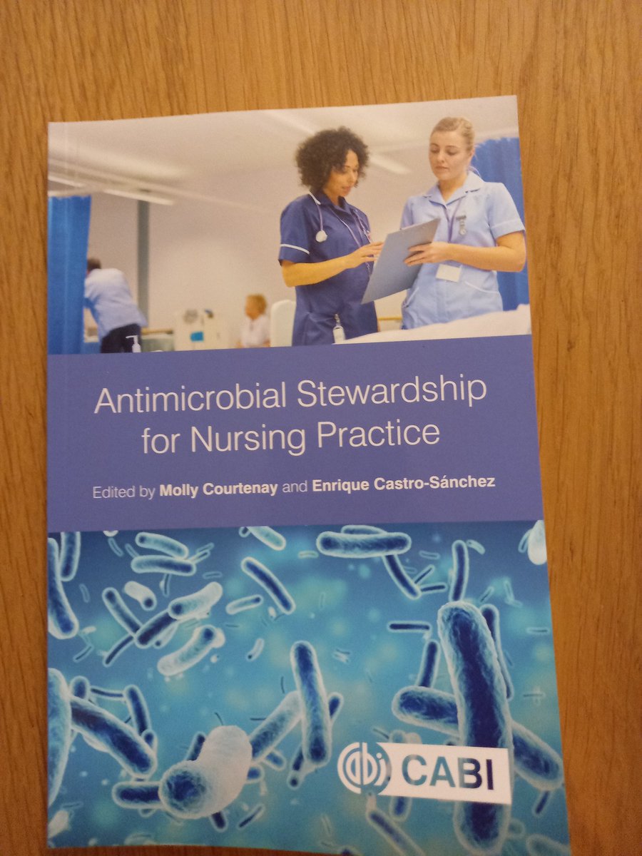 Bedtime reading. Hoping to inspire my nursing colleagues with AMS.@MicrobLog_me_uk #WAAW2021 #AntibioticGuardian #Doit4Das