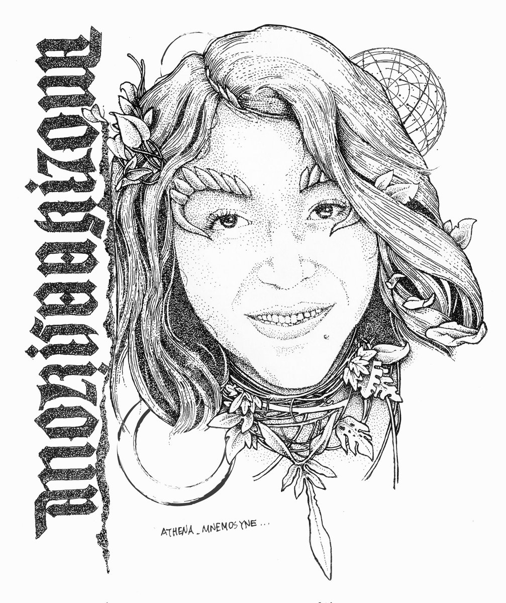 PradykaG's tweet photo. Poison Ivy - 2021,pen on paper A5. https://t.co/oJu8e9gm6O