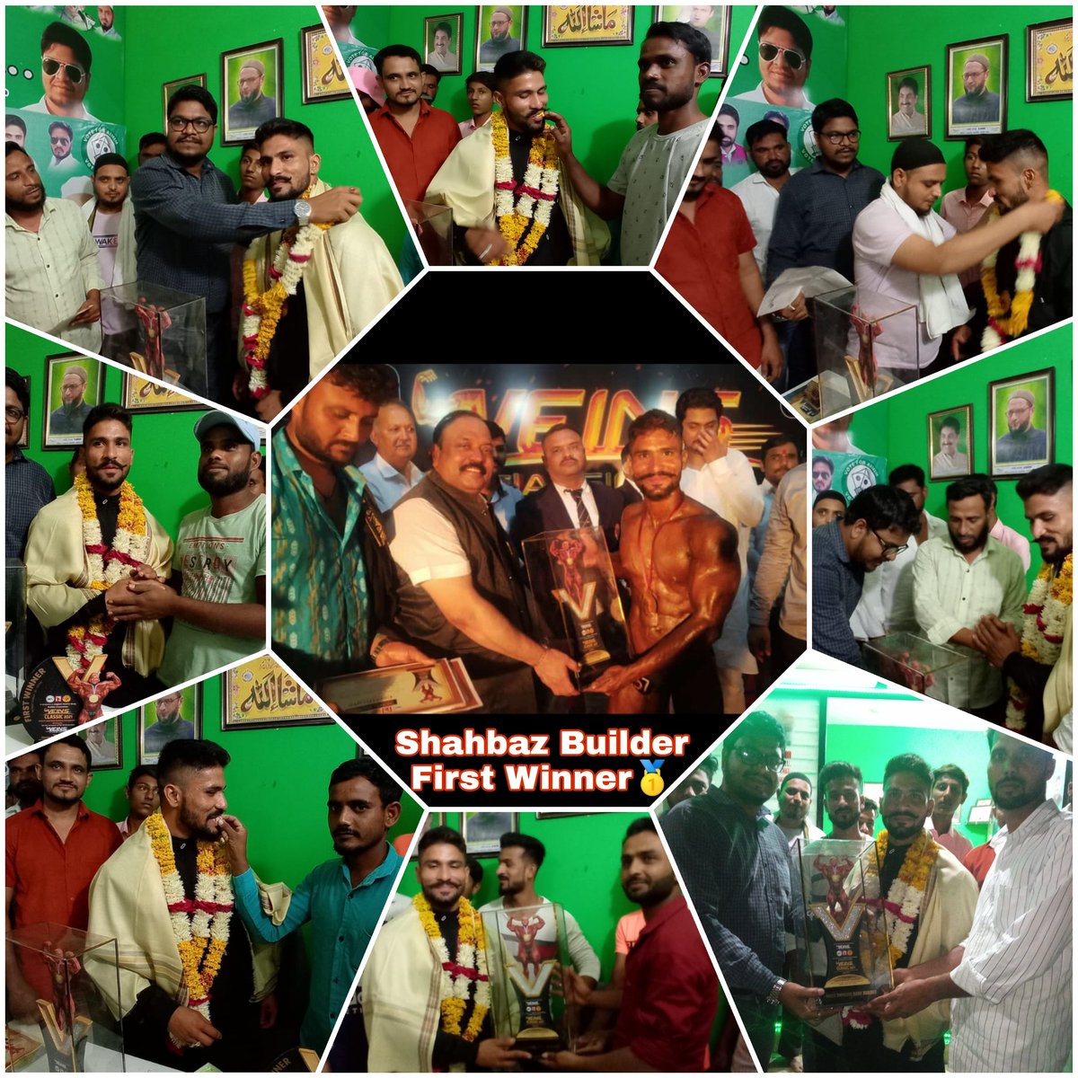 IMRANRASHIDKHA2's tweet photo. #Masha_Allah..
Shahebaz Khan Builder First Winner Veins Classic 2021 Jalgaon #District_Level Body Building Championship..
#Congratulations..
💪💪🏆🥇💪💪
Adv Imran Rashid Khan
Darussalam Malkapur
Aimim Malkapur Shaher https://t.co/MAJdOCEZbg