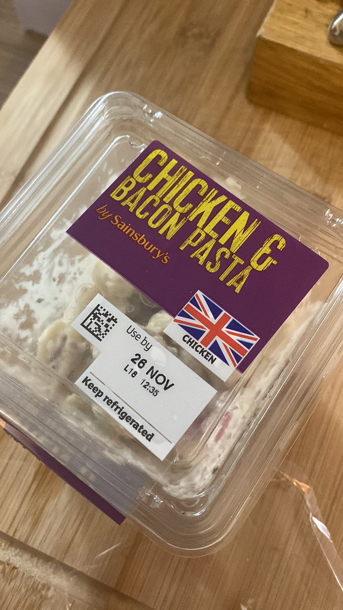 Debbieewalkerr's tweet photo. @sainsburys … hope my partner hasn’t got food poisoning from this piece of raw chicken! https://t.co/l4aQ81ojyH