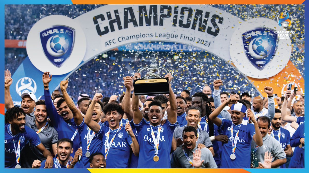 TheAFCCL's tweet image. 🎶  WE ARE THE CHAMPIONS 🎶

1️⃣9️⃣9️⃣1️⃣ 🏆 ✅ 
2️⃣0️⃣0️⃣0️⃣ 🏆 ✅
2️⃣0️⃣1️⃣9️⃣ 🏆 ✅
2️⃣0️⃣2️⃣1️⃣ 🏆 ✅

Fantastic Four for Al Hilal 🇸🇦

#ACLFinal | #ACL2021