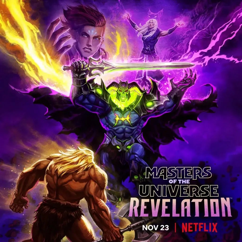 PhunPhactory's tweet photo. Dear @ThatKevinSmith , #mastersoftheuniverserevelation was FANTASTIC! The story was great.
I really like #skeletorโs look for some reason. ๐ ๐ค๐, sorry #HeMan
@netflix & @MastersOfficial better give us a second season!!!
#kevinsmith #netflick #mastersoftheuniverse https://t.co/3kaJ2pXjkl