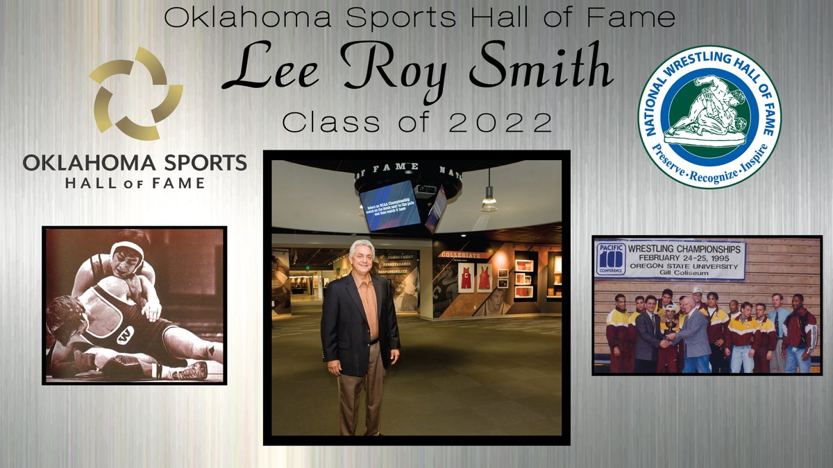 NWHOF's tweet photo. Congratulations to our Executive Director Lee Roy Smith on being selected for induction into the Oklahoma Sports Hall of Fame. 

READ more -> https://t.co/DkxqM156RZ

Other members of the Class of 2022 are Chuck Bowman, Lane Frost, R.W. McQuarters, Wilcy Moore and Tinker Owens. https://t.co/FmrVjALGl2