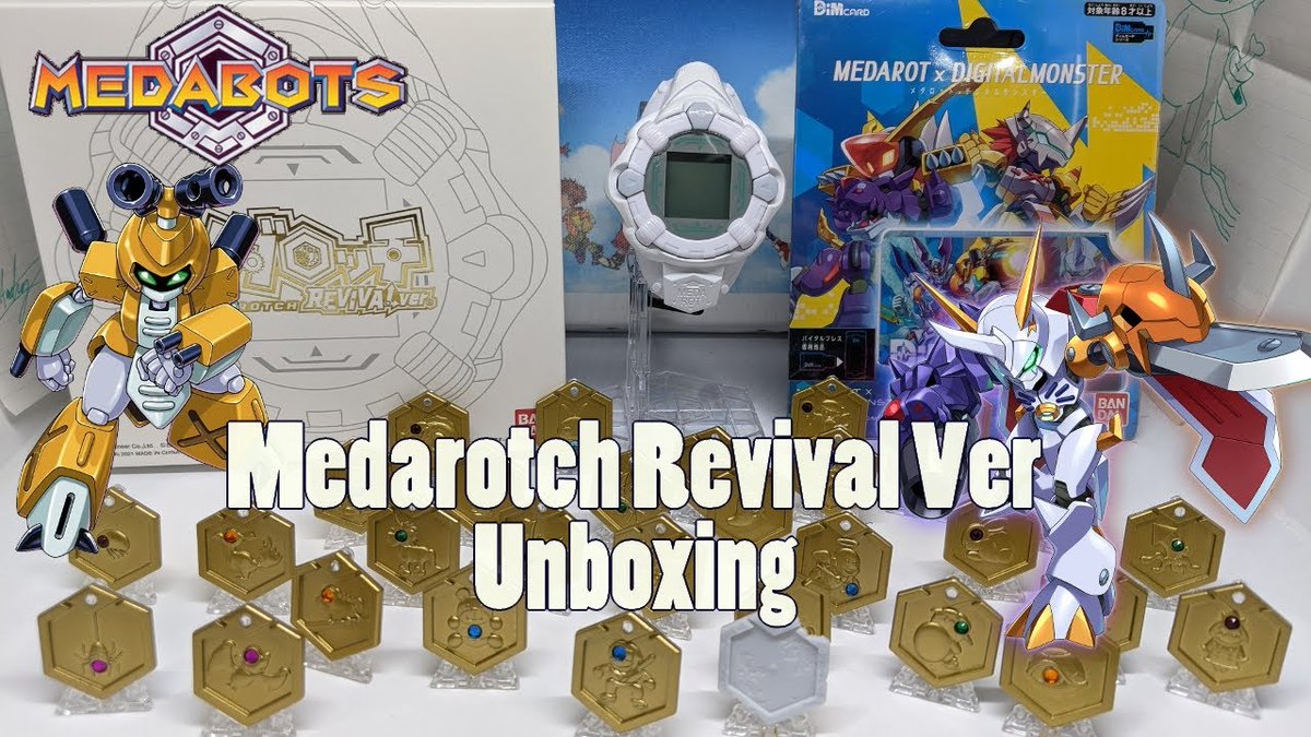 translationmon's tweet image. 📺New Video!📺
New Medawatch/Medarotch Revival Ver Unboxing, Gameplay, and Review | MEDABOTS/MEDAROT IS BACK!
👉youtube.com/watch?v=zXhiyp…