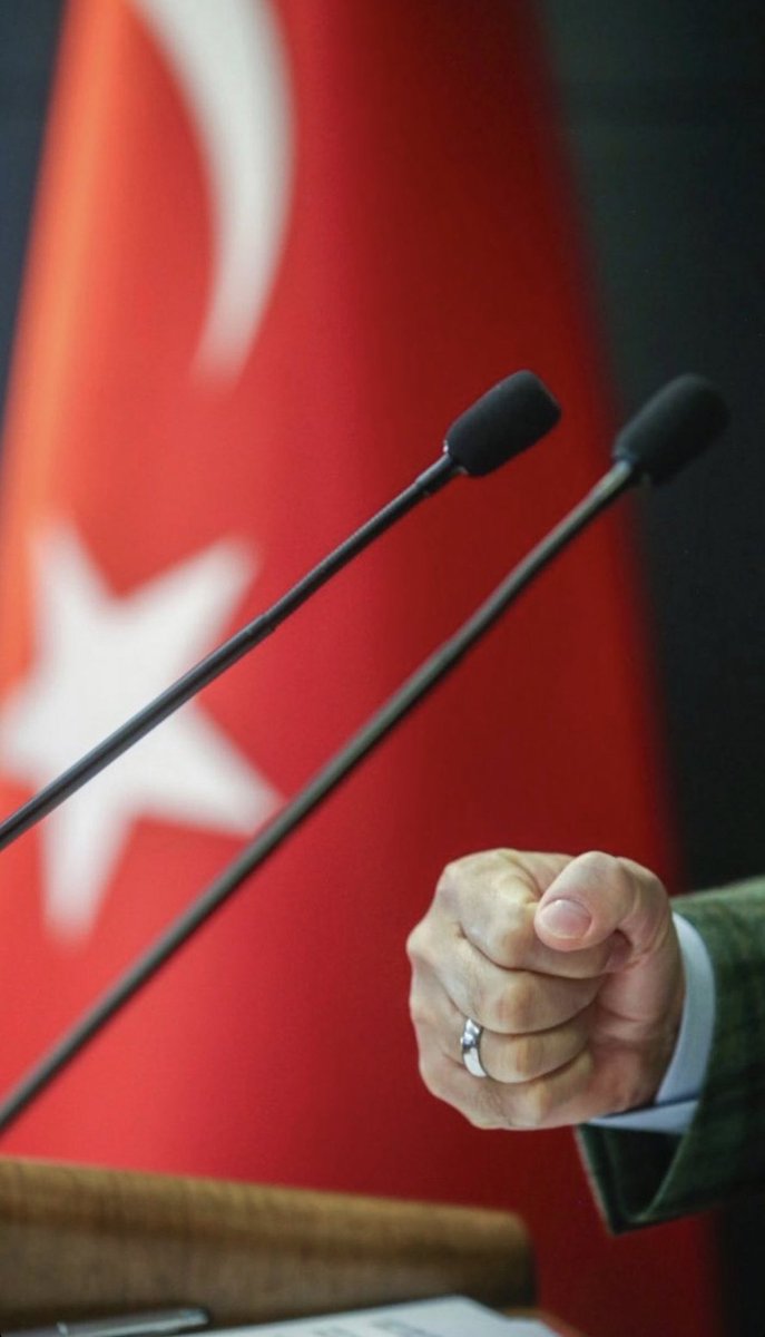 Bu yumruk, bu kararlılık, bu duruş için sonuna kadar liderin arkasında  #DevletiminYanındayım