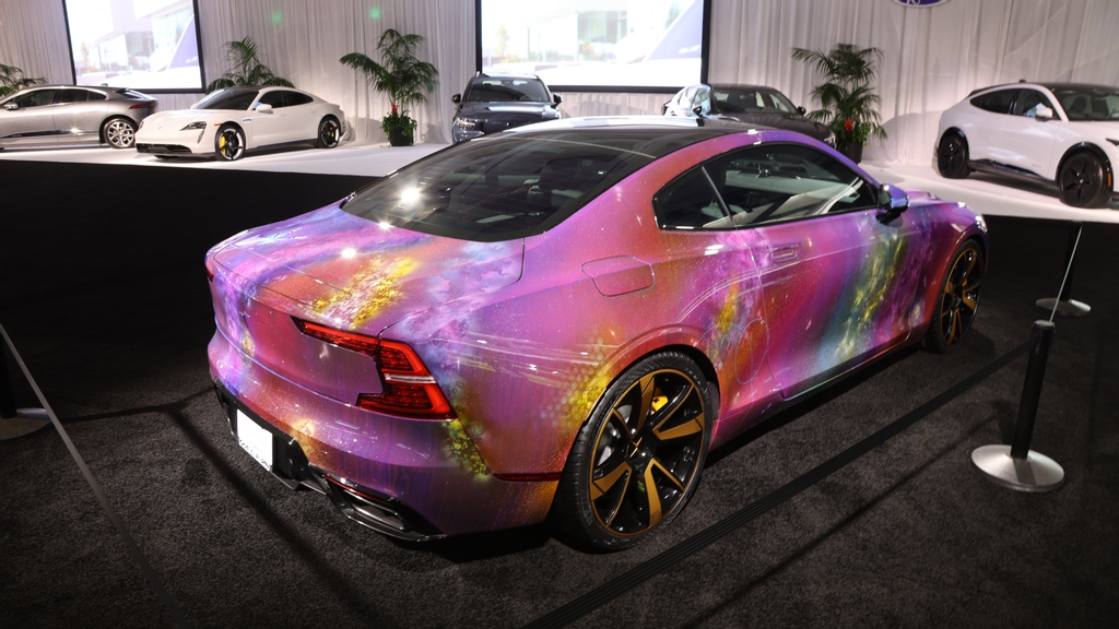 galpinautosport's tweet photo. Our very own @daveshuten and LA graffiti legend @riskrock got together on this one of a kind paint job for a very unique Polestar 1. 

Dont miss the LA Auto Show going on till November 28th!

#galpinautosports #galpin #risk https://t.co/9Hn3HFcEMQ