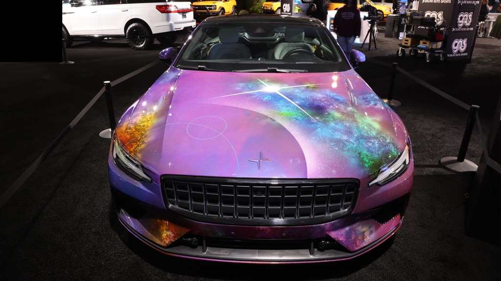 galpinautosport's tweet photo. Our very own @daveshuten and LA graffiti legend @riskrock got together on this one of a kind paint job for a very unique Polestar 1. 

Dont miss the LA Auto Show going on till November 28th!

#galpinautosports #galpin #risk https://t.co/9Hn3HFcEMQ