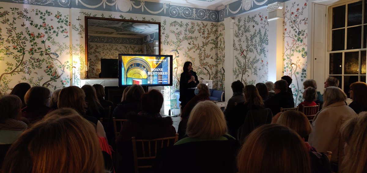We're ever so lucky to be at <a href="/Pitzhanger/">Pitzhanger Manor & Gallery</a> this evening for our last meeting of the year - Director Claire is talking to us about the building and restoration!