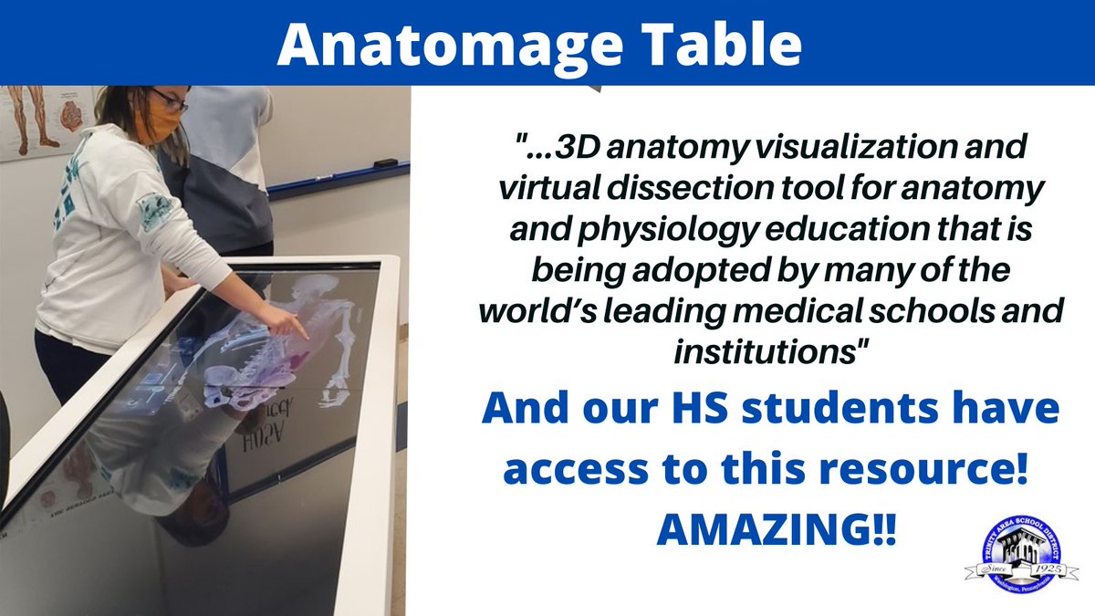 SamanthaShinsky's tweet image. I am enjoying learning about all of the exciting and innovative tools at @thstrinitypride!  How amazing is this #AnatomageTable!?