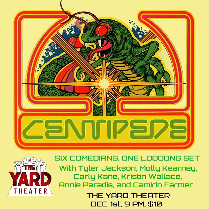 #pickoftheday: Centipede (in LA) 12/1
thecomedybureau.com/centipede-12-1/