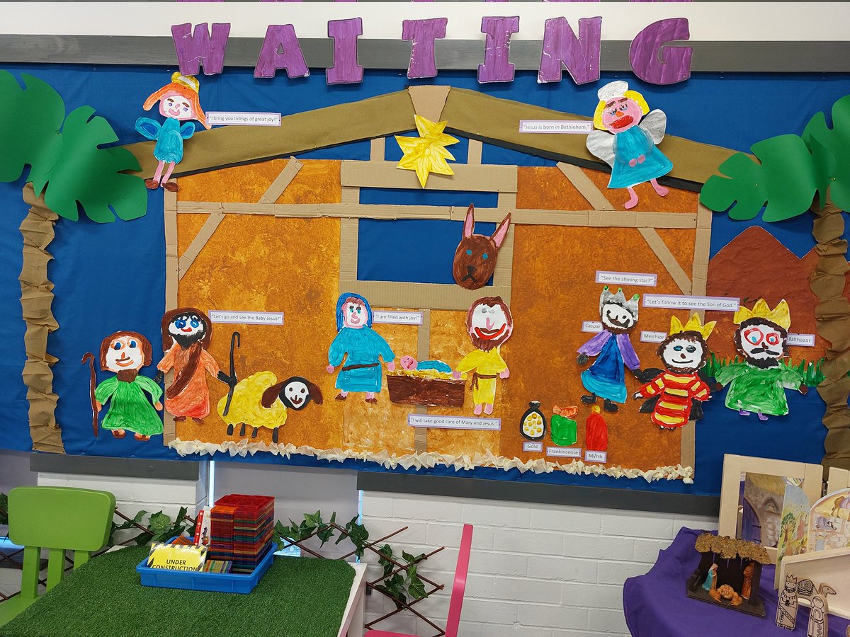 AnneFusco8's tweet photo. The Christmas Story OLOL preprimary. @Blakey2308 @JosephineVivan1 @daniellewardro2 @Eli_Crutto @LouiseBaldock1 @CathEdToday https://t.co/18NaGCu6bd