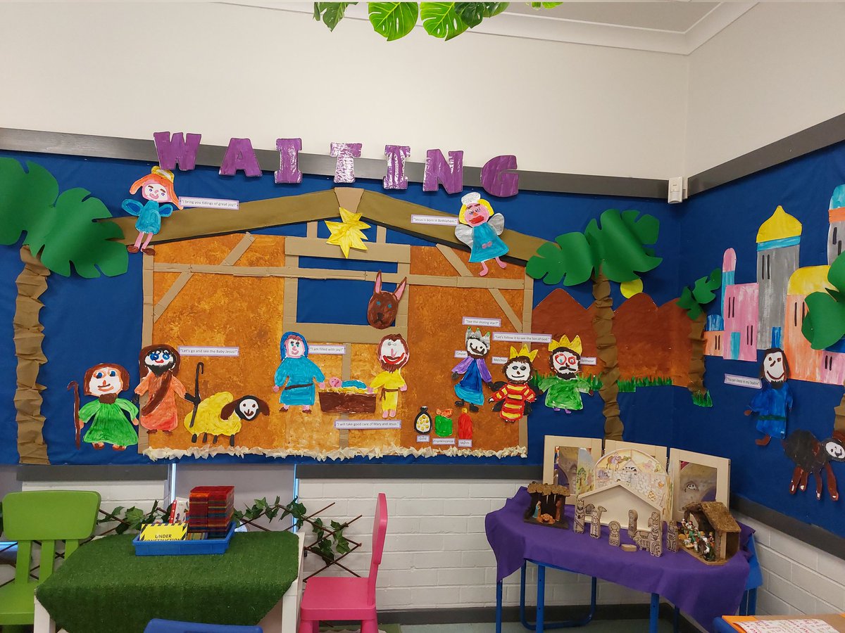 AnneFusco8's tweet photo. The Christmas Story OLOL preprimary. @Blakey2308 @JosephineVivan1 @daniellewardro2 @Eli_Crutto @LouiseBaldock1 @CathEdToday https://t.co/18NaGCu6bd