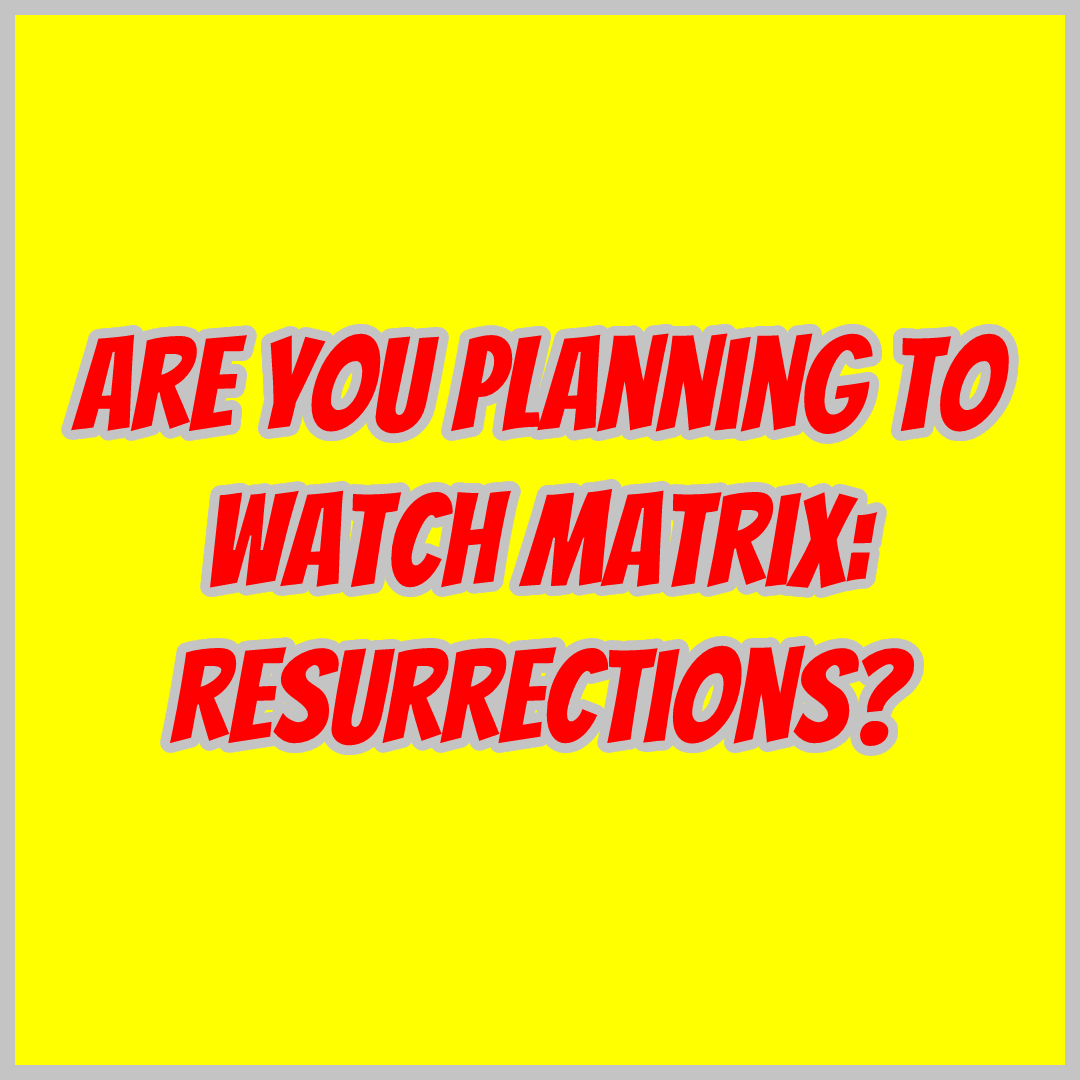 dragonmovieguy's tweet photo. Are you planning to #watch #Matrix #Resurrections?
#Matrix #Matrix4 #Matrix2021 #MatrixResurrections #newMatrix #MatrixMovie https://t.co/gfErtzwmvV