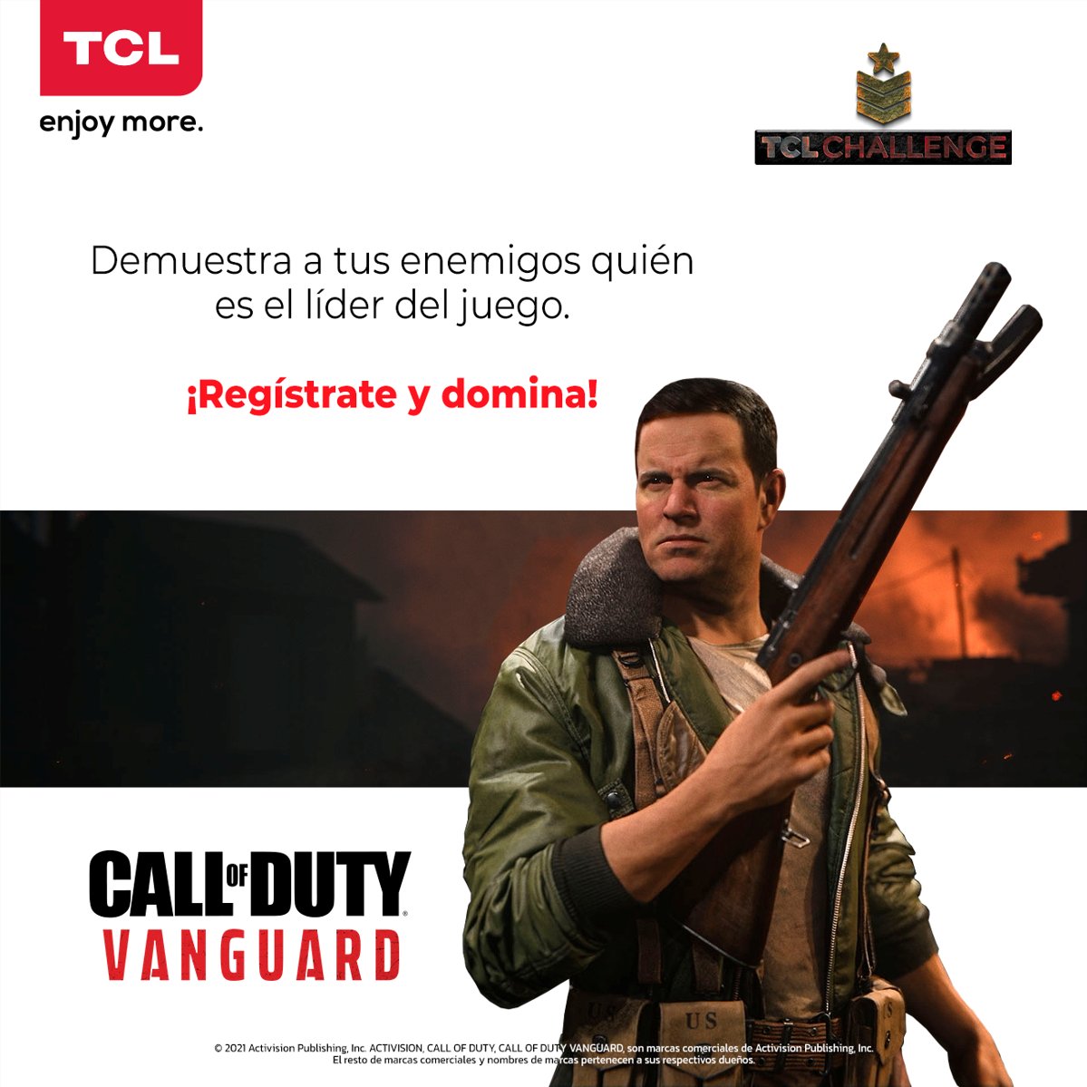 LMVmx's tweet photo. Compite con tu dúo en #TCLChallenge y gana increíbles premios. https://t.co/dqyQSZ1dGh 🔥👌
✅ Conoce más: https://t.co/f46C7DRxLD
Inscríbete en el #TCLChallenge: https://t.co/dqyQSZ1dGh
#TCLovers @tclmex #TCLChallenge https://t.co/BelEdxNkiH