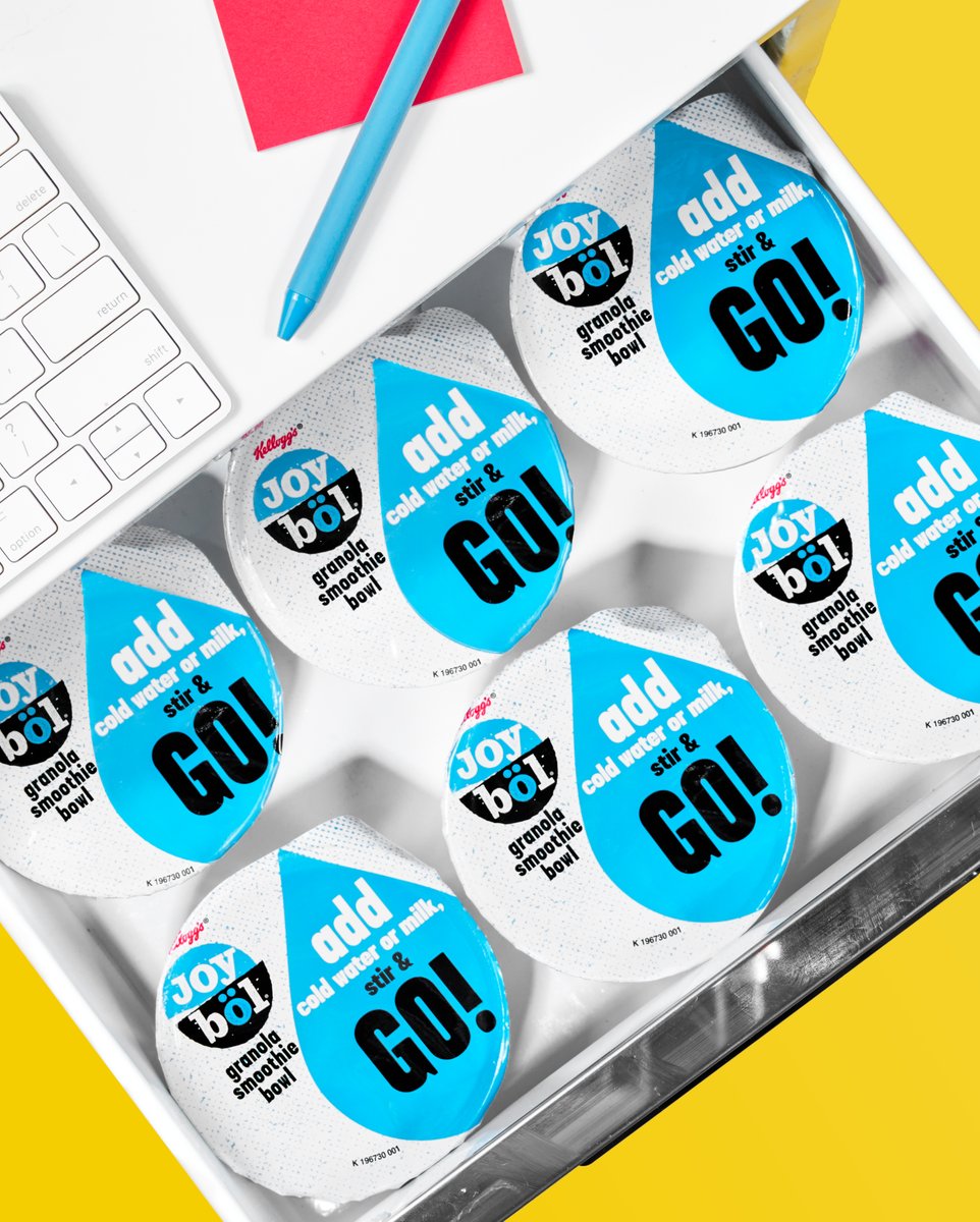 No fridge? No problem! These snackable smoothie bowls are 💯 room-temp-friendly