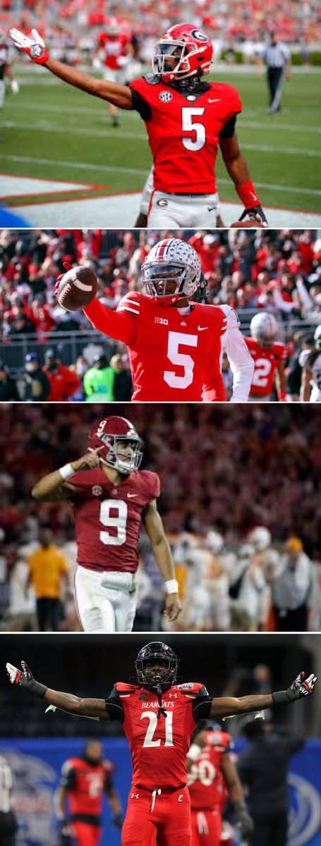 PardonMyTake's tweet photo. An all red College Football playoff https://t.co/fPIHBThbKS
