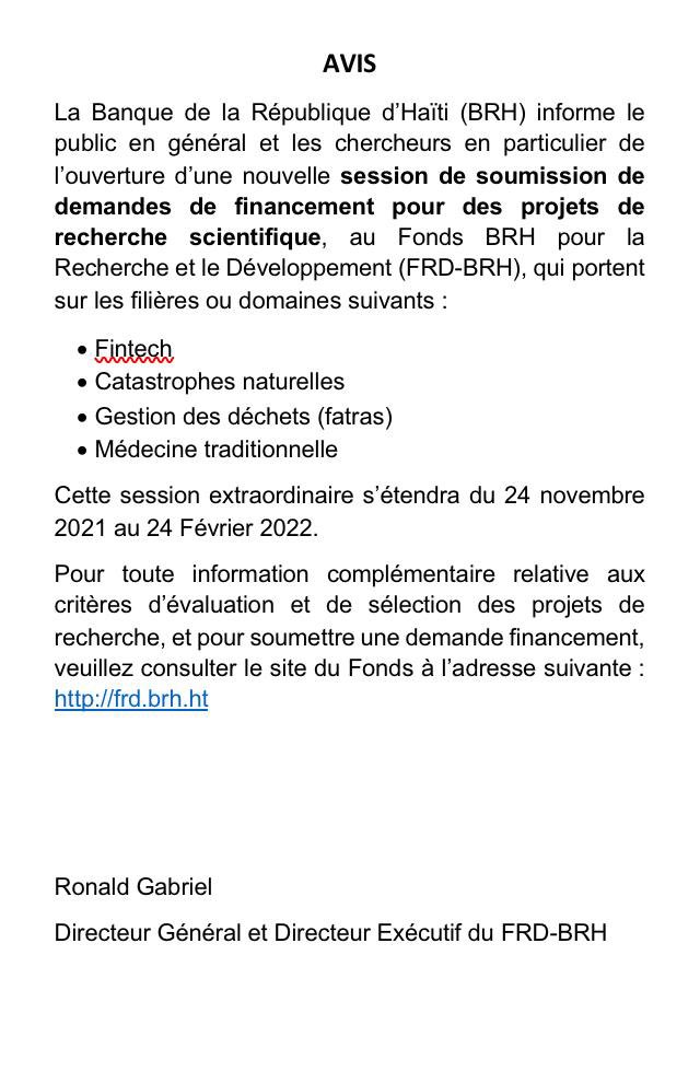 BRHHaiti tweet picture