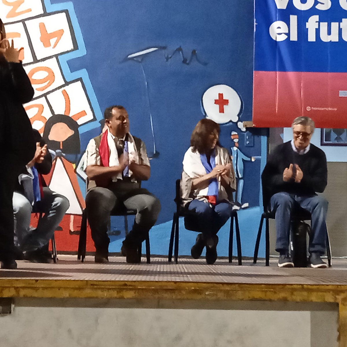 GerardoPteFA's tweet photo. Acto con la candidata y candidatos a la presidencia del Frente Amplio Nacional. https://t.co/7gOUzNoyPq