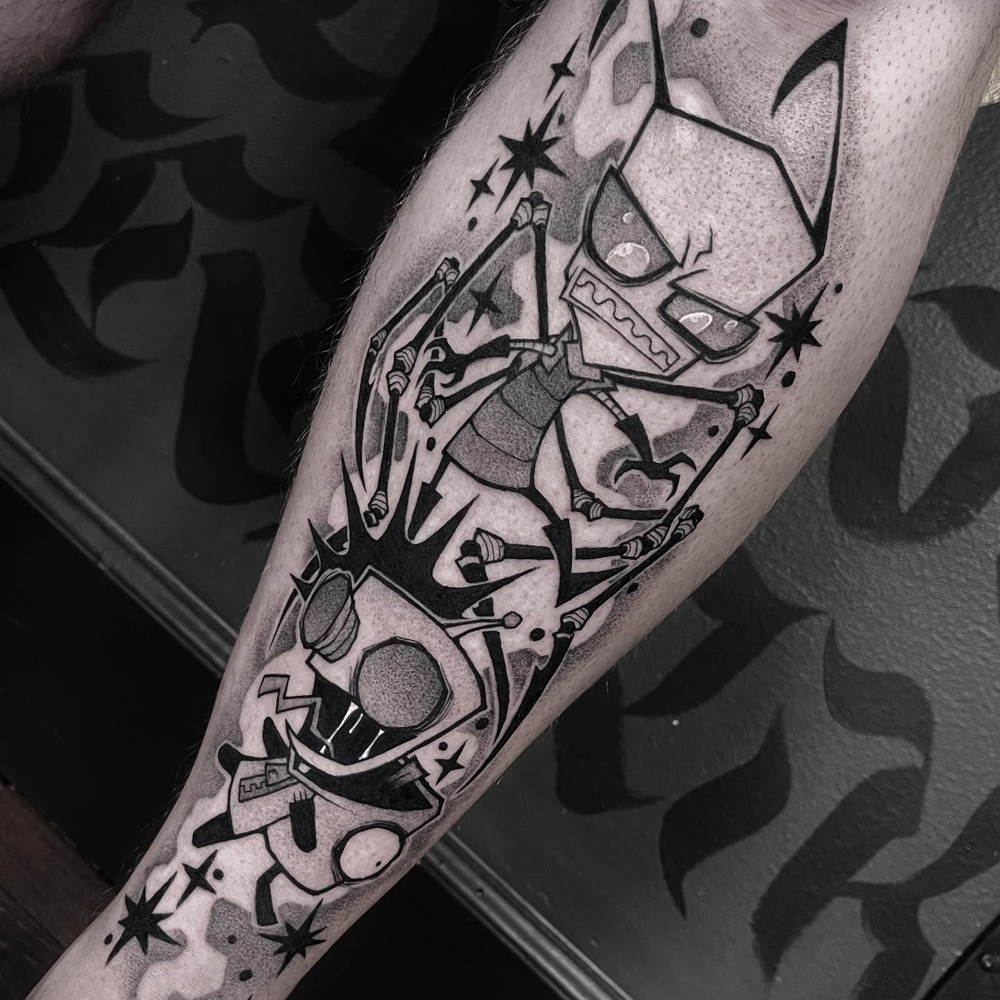 Inked on X: "This ink is making us nostalgic 🥺 Invader Zim tattoo by Samm  Rae https://t.co/F2kKjzCbAV" / X