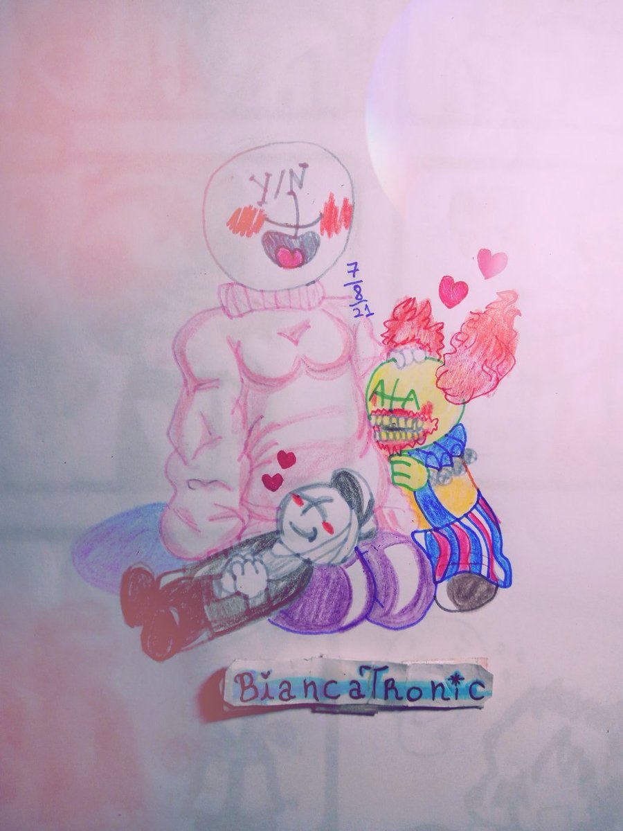 BiancaTronicX's tweet photo. Love has no standards 💗

Made in 2 posts Tumblr about Y/N Reader chubby with bois Nevada. 

[#MadnessCombat #reader #trickytheclown #MCDeimos #MadnessCombatxreader | #artwork #fanart #tradicionalart #platonic #comfort] https://t.co/702ZolWbu0