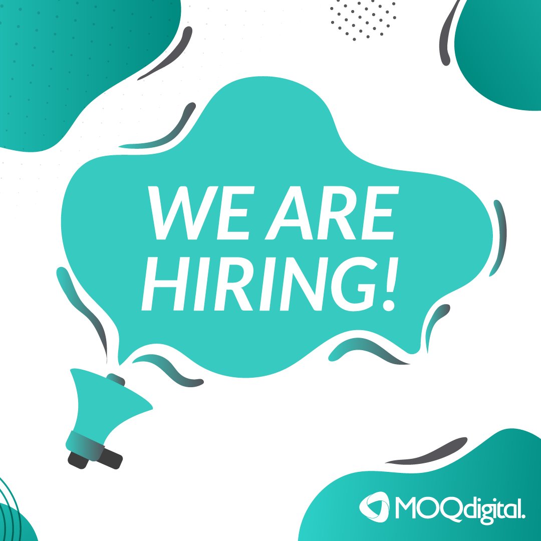 MOQdigital's tweet photo. Are you looking for your next career move? Look no further, we're hiring! Check out our careers page to see all the open roles: https://t.co/dEEAYocno6
#hiring #MOQdigital #technology https://t.co/GDxJyqqisM