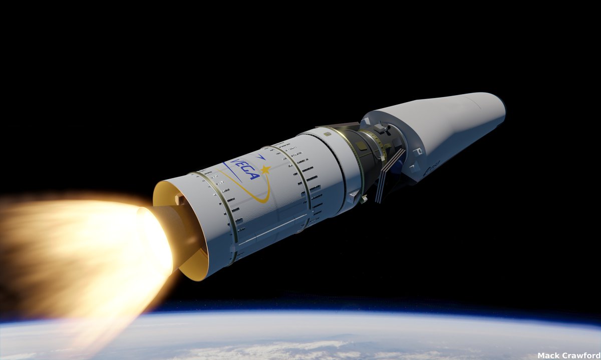 Another angle of <a href="/esa_SpaceRider/">Space Rider</a> on <a href="/Arianespace/">Arianespace</a>'s Vega-C