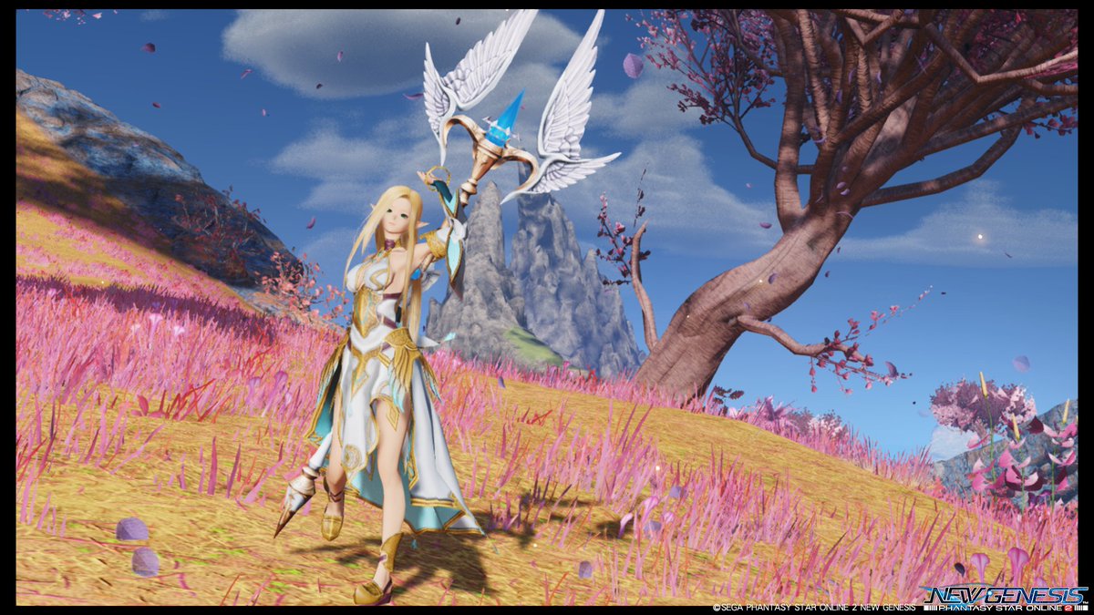 LLf8h's tweet image. #メンテの日なのでssを貼る
#メンテの日なのでSS貼る
#PSO2NGS