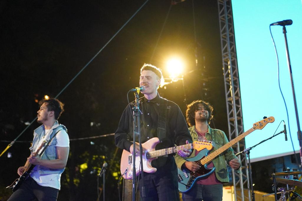 BJXfest's tweet photo. El día ayer en #PicnicCinema tuvimos un invitado de Lujo #Tangelo que se lució con su presentación ¡Muchas gracias por ser parte de esta primera edición de #bjxfest!
#bjxescine #musica #concierto #guanajuato #bjx #festivaldecine #cinemexicano #documental #cine #cortometraje https://t.co/puol62W9Pv