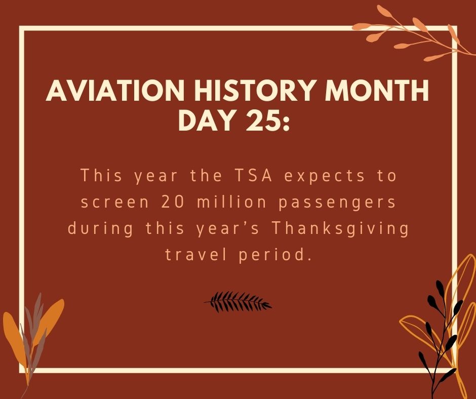 Happy Thanksgiving from the ATC!
#AviationHistoryMonth #Thanksgiving #VincennesUniversity
