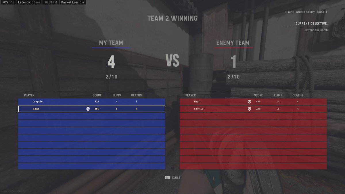 DawsUmg's tweet photo. #PS4share proof match id#85015674 https://t.co/sTycvHa9M1