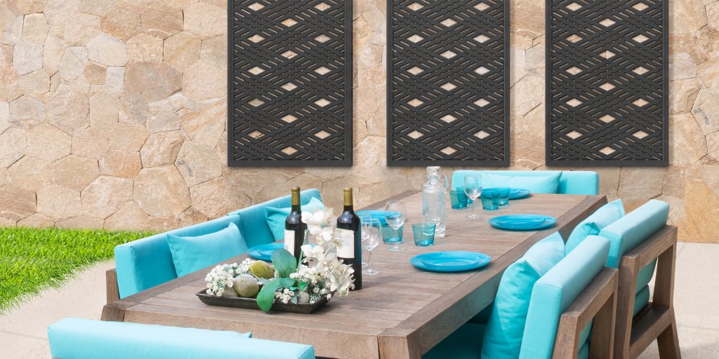 Distinct Home™ Privacy Panels & Decor tweet media