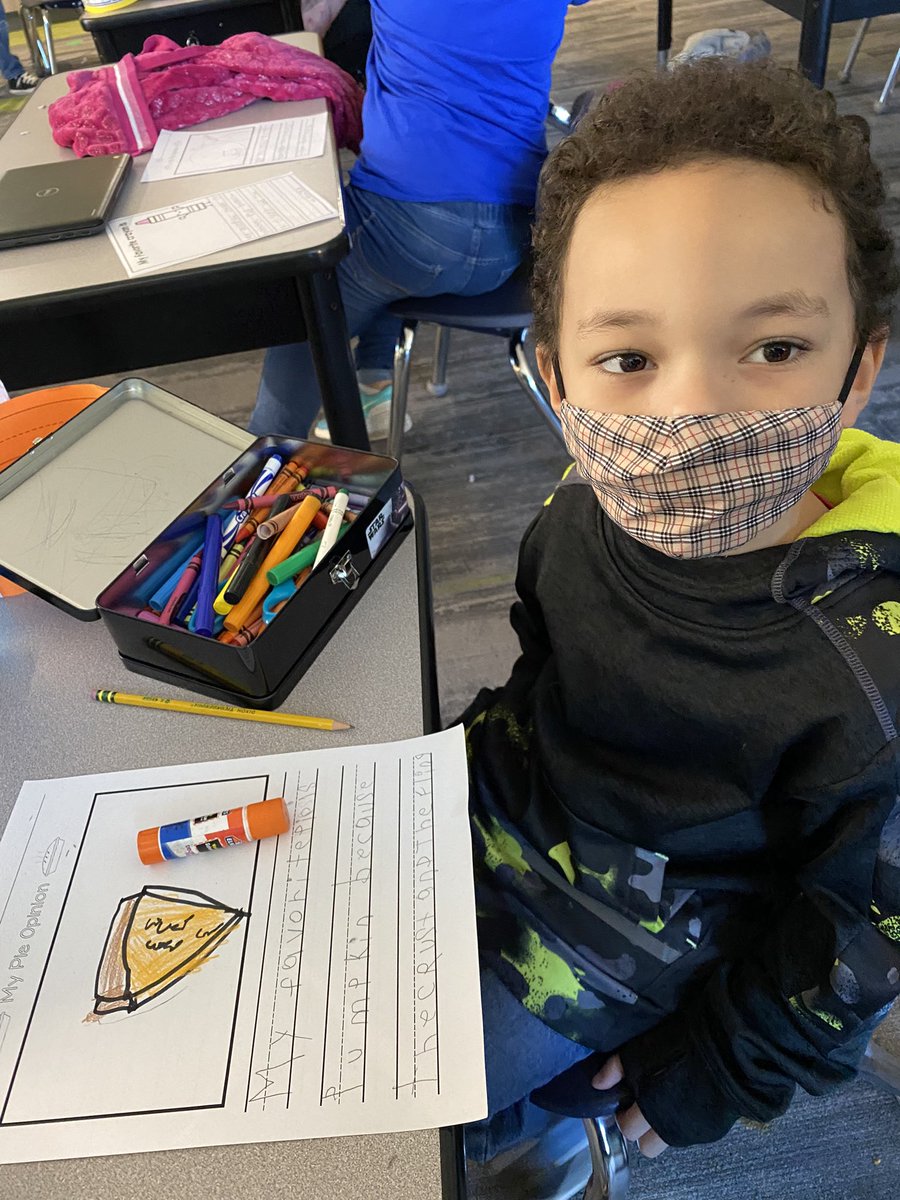 These kids love pie! We got to taste 3 different pies. Blueberry, apple, and pumpkin then had to write their opinion about which was their favorite! <a href="/Cassell_Park/">Cassell Park Elementary ISD</a> #isdstrong #isdfirst