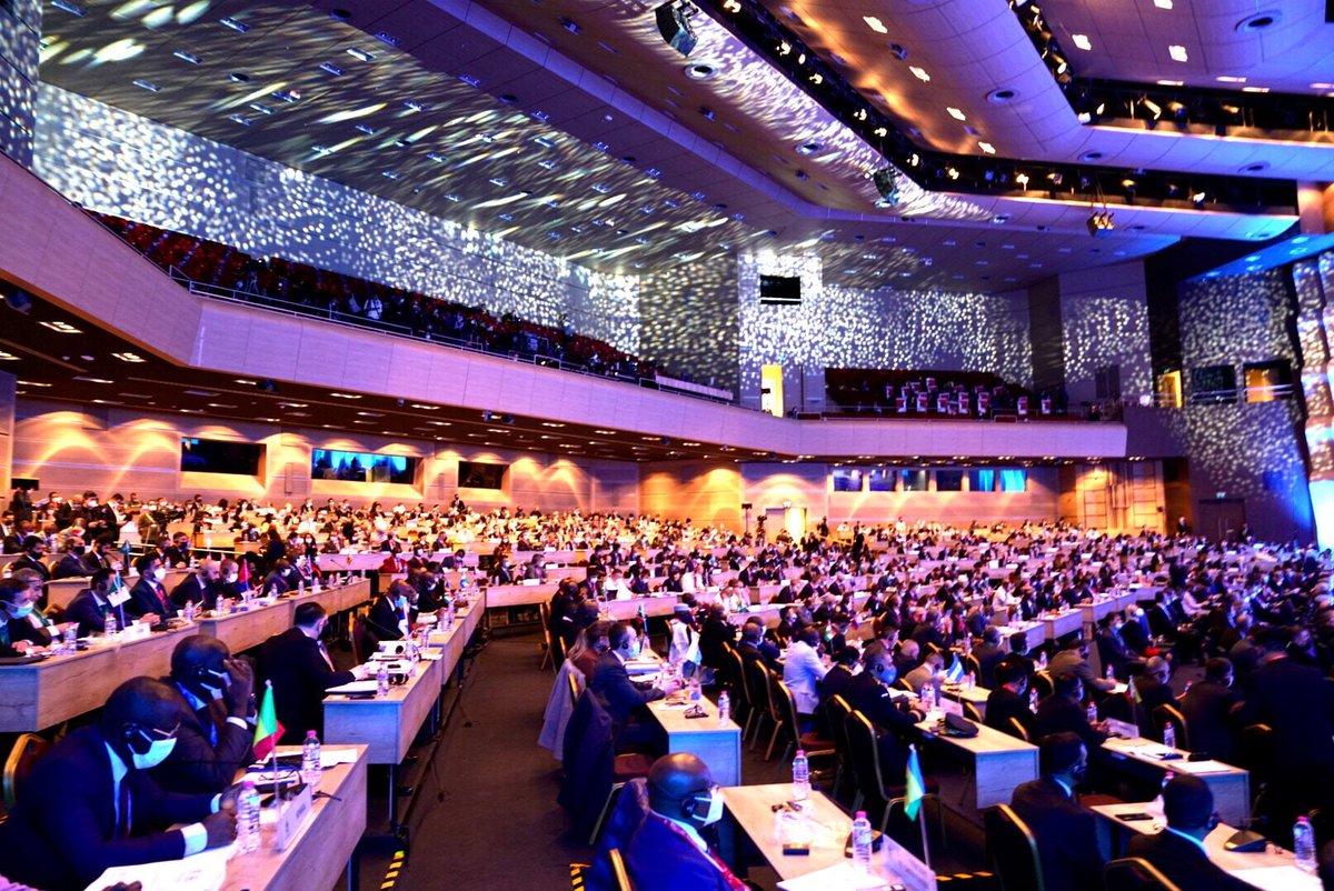 SarkaHavrankova's tweet photo. It was a great opening day at #INTERPOL's 89th #GeneralAssembly with 140 member countries attending this historic meeting | #GlobalSecurity #INTERPOL #INTERPOLGA #INTERPOLelections https://t.co/L3q7EQ5t7I