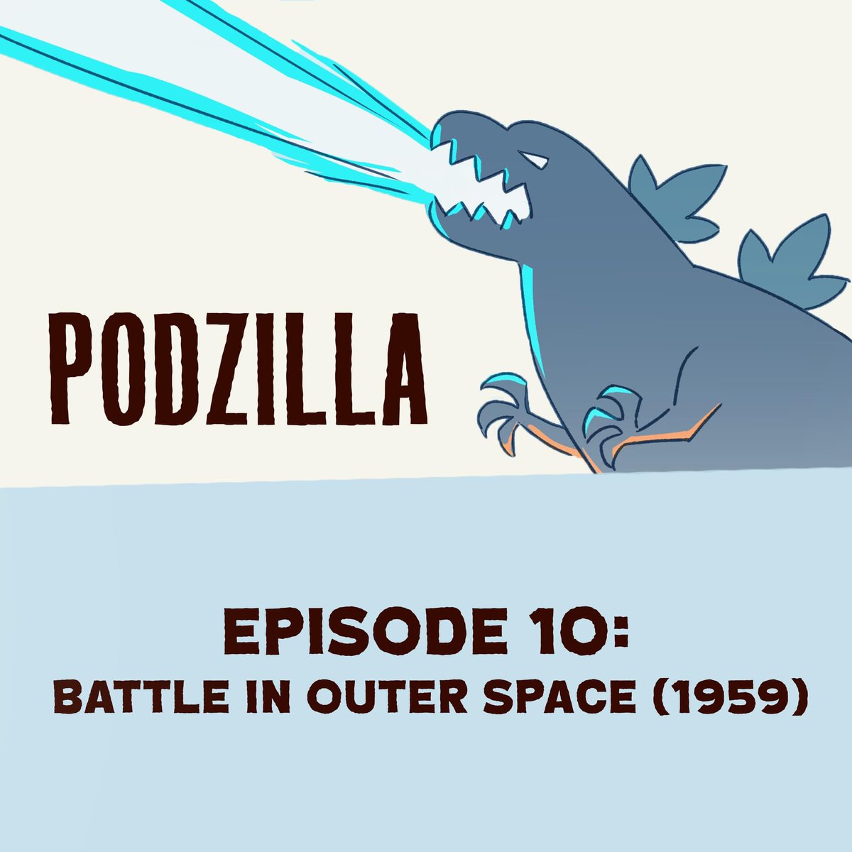 podzillapod's tweet photo. A new episode is out now and we're once again looking towards the stars in this sequel to 1957's The Mysterians. 🪐
Let the battle in outer space begin!
#battleinouterspace #mysterians #godzilla #scifi #podcast #podzilla https://t.co/GbERIRbl28