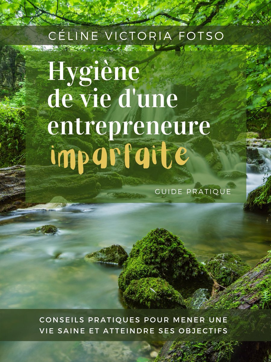 Mon prochain ebook sur l’entrepreneuriat. 
Comment gérer les aspects de votre vie qui sont impactés par votre aventure entrepreneuriale : le mental, l’alimentation, la santé, les relations sociales, l’organisation.

Se tenir au courant de la sortie ici 👉🏽 
bit.ly/2Hfnxgg
