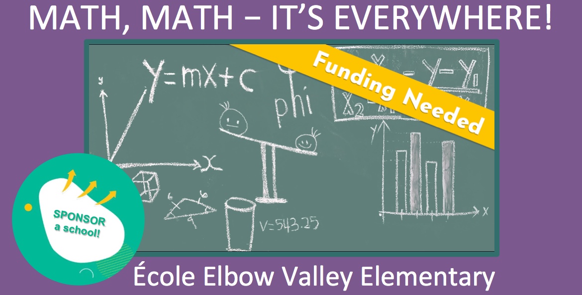 École Elbow Valley Elementary students are planning to learn all about math… through theatre! Their residency is set to take place in April, if they get the funding they need. You can help! Click here to support this school - trickstertheatre.com/elbow-valley-s…

<a href="/EcoleEVElem/">École Elbow Valley Elementary</a>