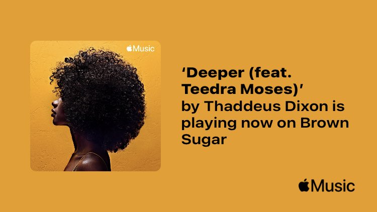 Just passed a new Milestone on <a href="/AppleMusic/">Apple Music</a>. Thanks for listening!
music.lnk.to/rUxAl0