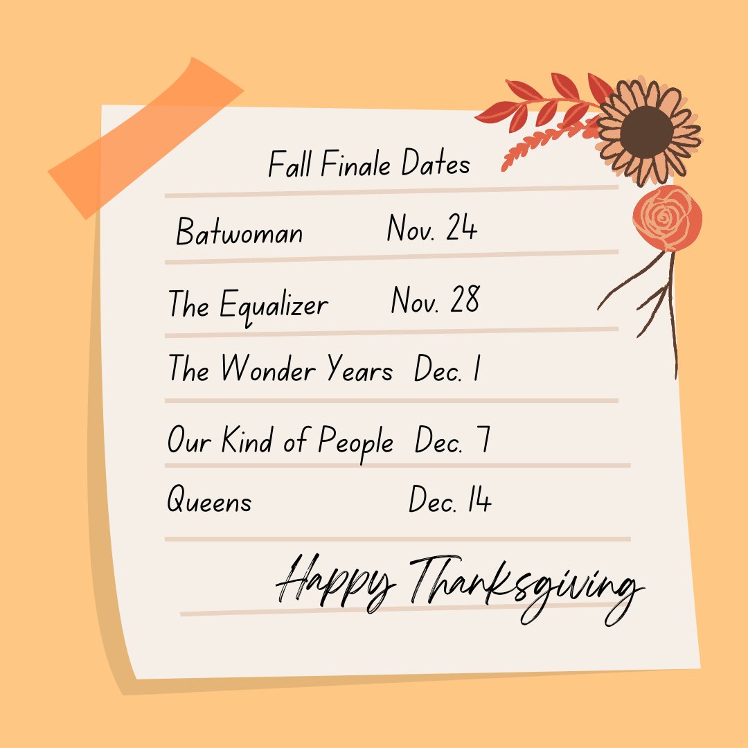 WatchWithYouPod's tweet photo. Heads up! Some of our favorite shows are about to go on break. Which #fallfinale do you plan to watch live? #watchwithyou https://t.co/FFH8P0E0im