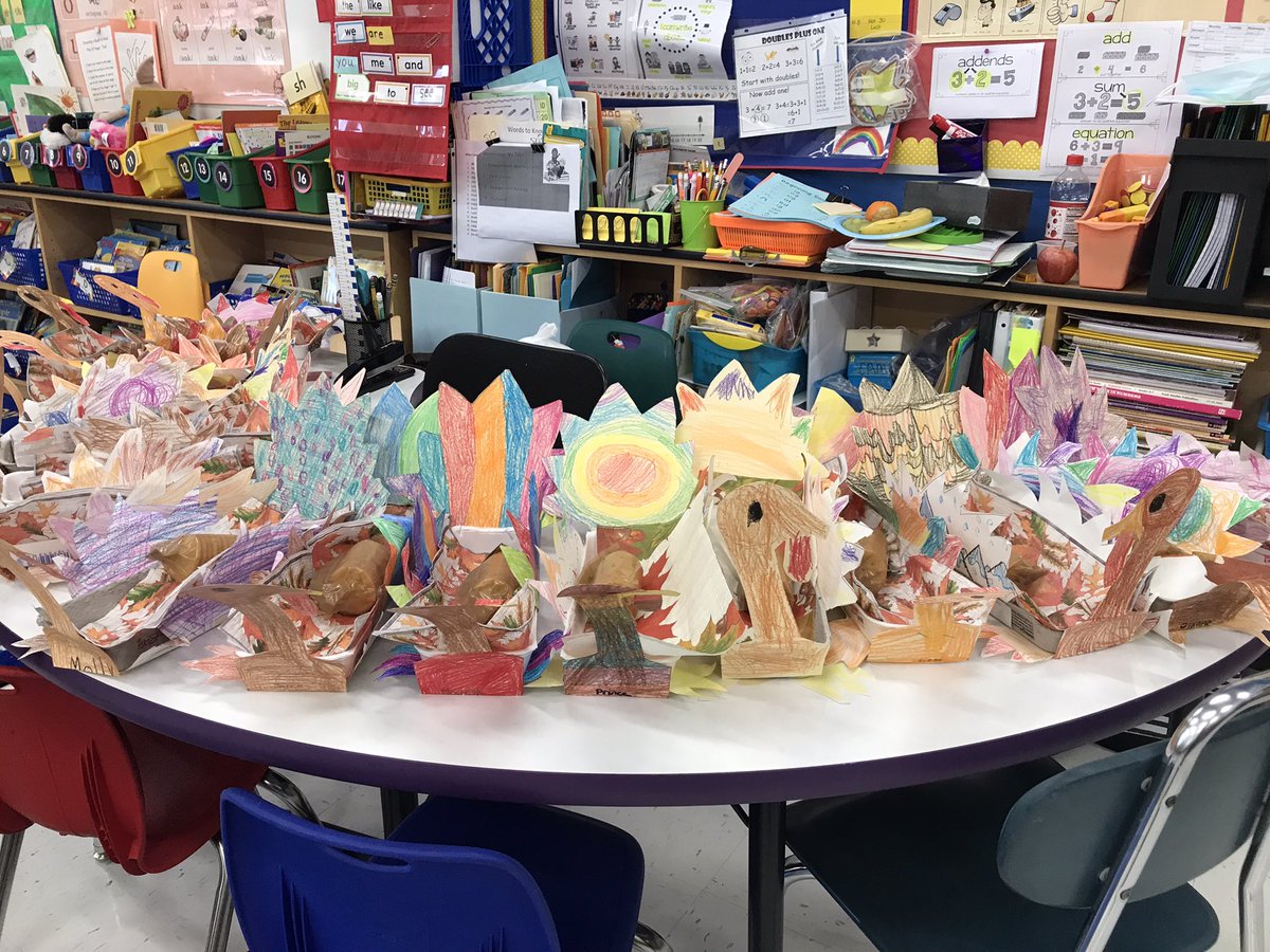 miller_first's tweet photo. More turkey extravaganza… fact family turkeys and turkey bread baskets! 🦃We also wrote thank you letters to our families!❤️ @tincroadschool https://t.co/1M5CdcYOom