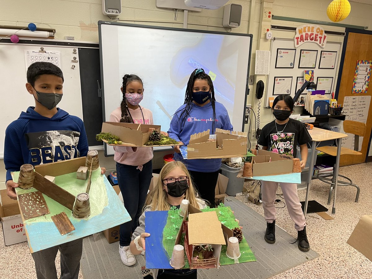Jamestown Forts!! <a href="/JBWatkinsES/">JB Watkins ES</a> #minermoments