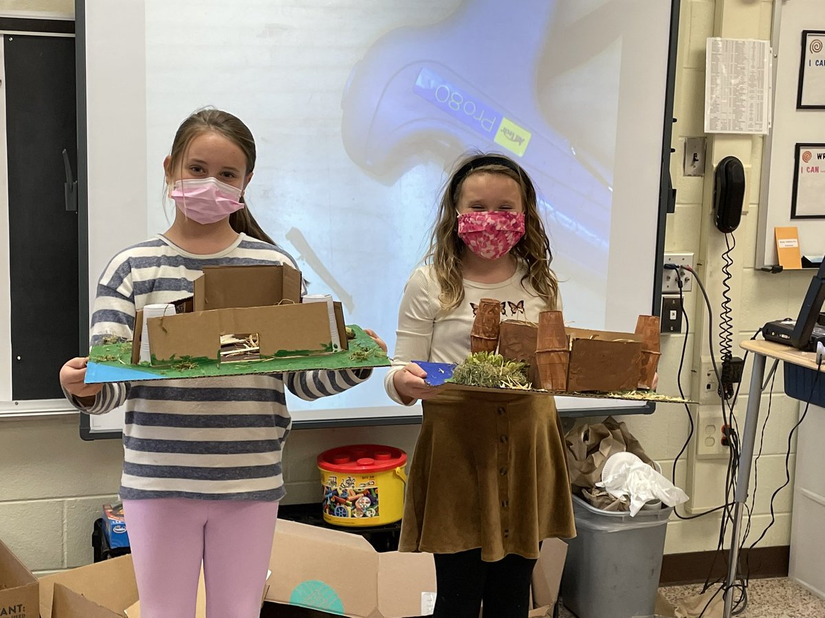Jamestown Forts!! <a href="/JBWatkinsES/">JB Watkins ES</a> #minermoments
