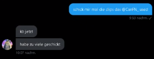 CanFN_'s tweet photo. @sryimtry deswegen schreibst du es jeden https://t.co/OqmfUn8NY8