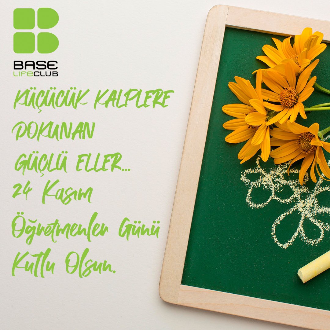 BaseLifeClub's tweet photo. Kalplere sıcacık bir sevgi bırakan tüm öğretmenlerin ‘24 Kasım Öğretmenler Günü’nü kutlarız🥰🥳 

#öğretmenlergünü #öğretmen #eğitim #24Kasım #24kasımöğretmenlergünü #teacher #teachersday https://t.co/kSA1RorM9e