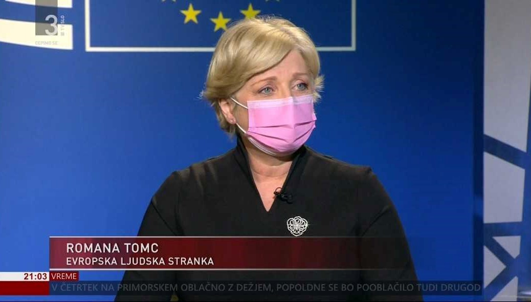 strankaSDS's tweet photo. .@RomanaTomc: Razlogov za jutrišnjo razpravo o Sloveniji pravzaprav ni več. 🇸🇮 Slovenija je imenovala delegirane tožilce, s tem je postopek zaključen. Zato bo ta razprava priložnost, da opozorimo na tisto, kar je v 🇸🇮 na področju vladavine prava zares narobe. https://t.co/uxK4kX6gJw