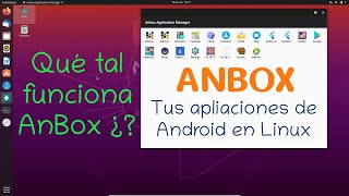 SyKeY_XAM's tweet photo. AnBox es un proyecto que permite ejecutar las aplicaciones #Android en #Linux, incluso se puede instalar las #GooglePlay o #PlayStore para descargar las apps.

En este vídeo os mostraré qué tal funciona a 23-11-2021 y como instalarlo en #Ubuntu con #Snap

https://t.co/uazTZdNtKN https://t.co/3JVK37RCHZ
