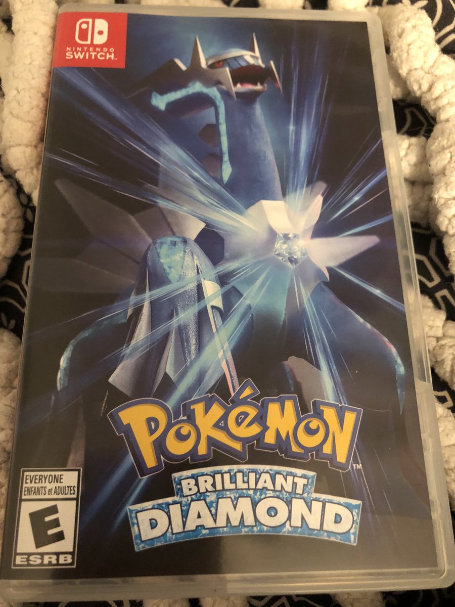 ShinxSquad403's tweet photo. My Brilliant Diamond Game arrived can’t wait to start shiny hunting Chimchar #BrilliantDiamond #gen4remakes #pokemon #nitendoswitch #shinyhunter https://t.co/lEd2jDDB8F