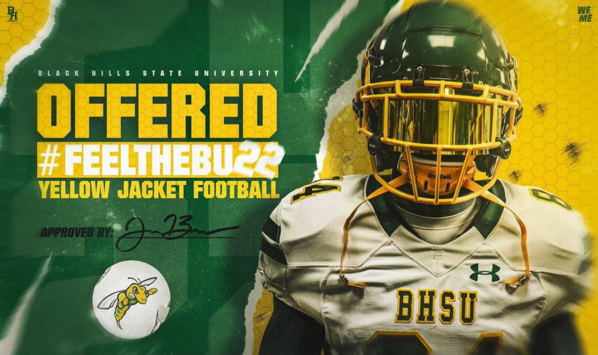 JacePatton4's tweet photo. Wow! After an amazing call with @CoachPotash i blessed to announce that i have received an offer from @BHSUFB thankful for this chance to play football at the next level! @CoachPerrone @farrel_brock @gridironarizona @Dominicwillis20 @JUSTCHILLY @ZachAlvira https://t.co/tY3HbYsVfq
