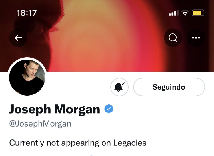 JoMorganBrasil's tweet photo. 🚨 O Joseph atualizou sua bio do Twitter para: “Atualmente não aparece em Legacies” https://t.co/RVA7fVgHo3